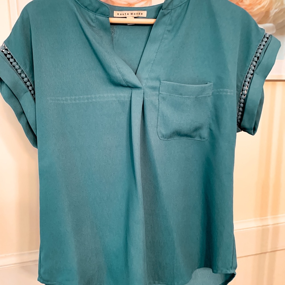Blue blouse